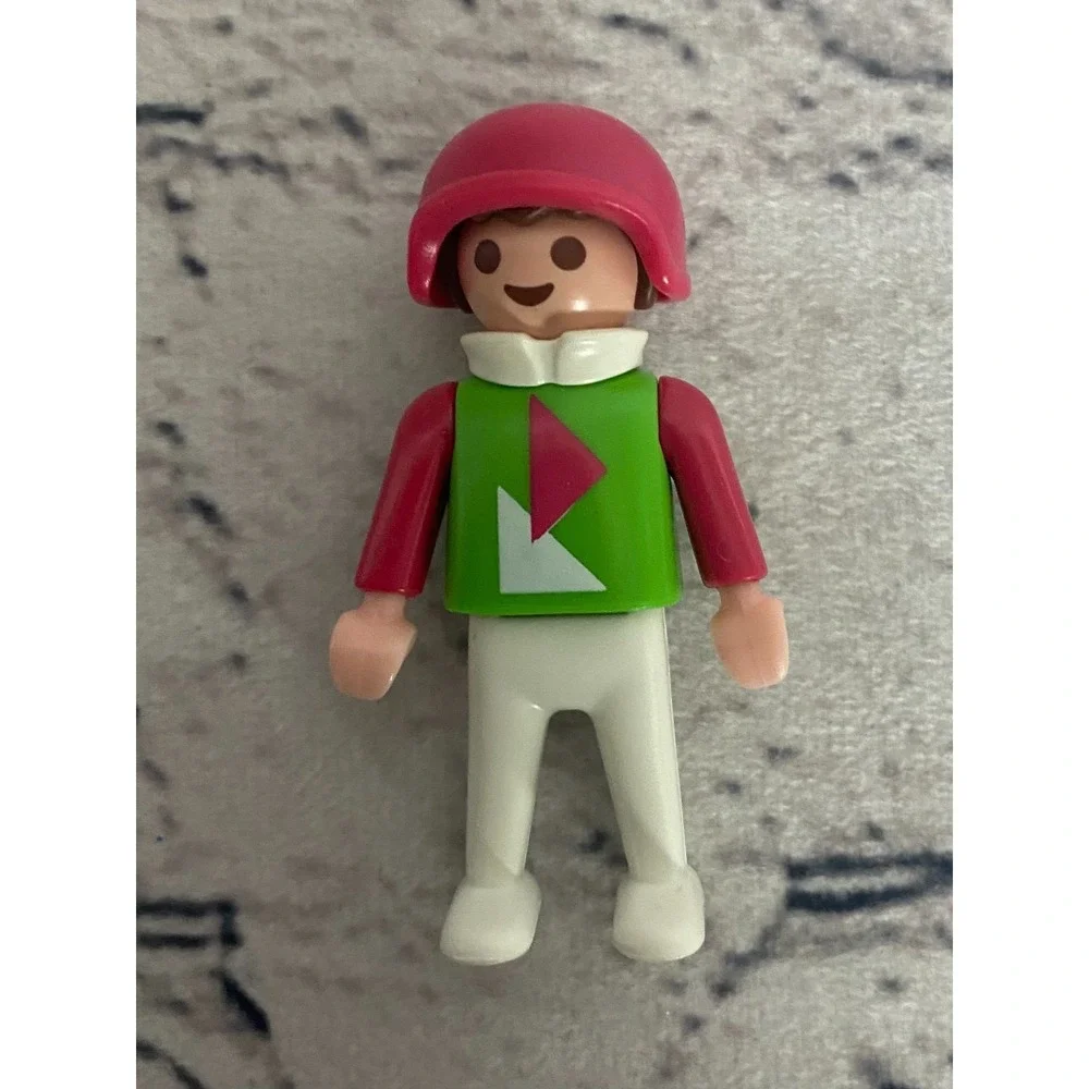 Vintage Playmobil Children Lot Of 4‎ With Instruments, Rocking House, Skis